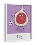Fig feliz con el soccer - Carla Daly | Cuadro decorativo de Canvas Lab