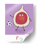 Fig feliz con el soccer - Carla Daly | Cuadro decorativo de Canvas Lab