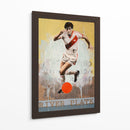 Trazos de gloria: River Plate - David Diehl | Cuadro decorativo de Canvas Lab
