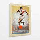 Trazos de gloria: River Plate - David Diehl | Cuadro decorativo de Canvas Lab