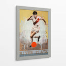 Trazos de gloria: River Plate - David Diehl | Cuadro decorativo de Canvas Lab