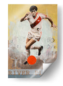 Trazos de gloria: River Plate - David Diehl | Cuadro decorativo de Canvas Lab