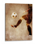 Texturas sepia de un pase al aire - Justyna Jaszke | Cuadro decorativo de Canvas Lab
