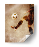 Texturas sepia de un pase al aire - Justyna Jaszke | Cuadro decorativo de Canvas Lab