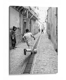 Sueños de gol en el callejón - Bashar Alsofey | Cuadro decorativo de Canvas Lab