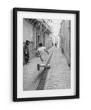 Sueños de gol en el callejón - Bashar Alsofey | Cuadro decorativo de Canvas Lab