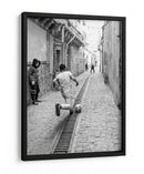 Sueños de gol en el callejón - Bashar Alsofey | Cuadro decorativo de Canvas Lab
