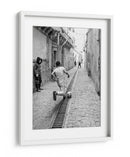 Sueños de gol en el callejón - Bashar Alsofey | Cuadro decorativo de Canvas Lab