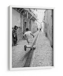 Sueños de gol en el callejón - Bashar Alsofey | Cuadro decorativo de Canvas Lab