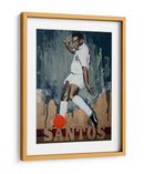 Pelé: leyenda del Santos - David Diehl | Cuadro decorativo de Canvas Lab