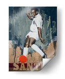 Pelé: leyenda del Santos - David Diehl | Cuadro decorativo de Canvas Lab