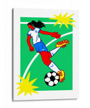 Estrella del futbol femenino - Alexandra Ramirez | Cuadro decorativo de Canvas Lab