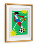 Estrella del futbol femenino - Alexandra Ramirez | Cuadro decorativo de Canvas Lab