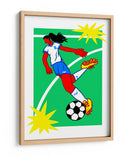 Estrella del futbol femenino - Alexandra Ramirez | Cuadro decorativo de Canvas Lab