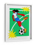 Estrella del futbol femenino - Alexandra Ramirez | Cuadro decorativo de Canvas Lab