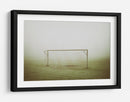 Portería de futbol envuelto en la niebla - Jurgen Hartlieb | Cuadro decorativo de Canvas Lab