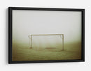 Portería de futbol envuelto en la niebla - Jurgen Hartlieb | Cuadro decorativo de Canvas Lab