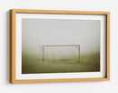 Portería de futbol envuelto en la niebla - Jurgen Hartlieb | Cuadro decorativo de Canvas Lab