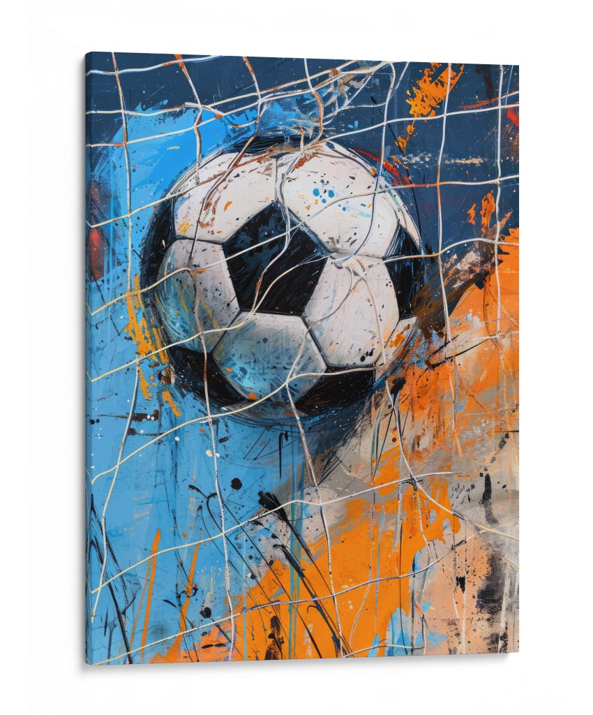 Furia gélida que encandece el balón - Justyna Jaszke | Cuadro decorativo de Canvas Lab