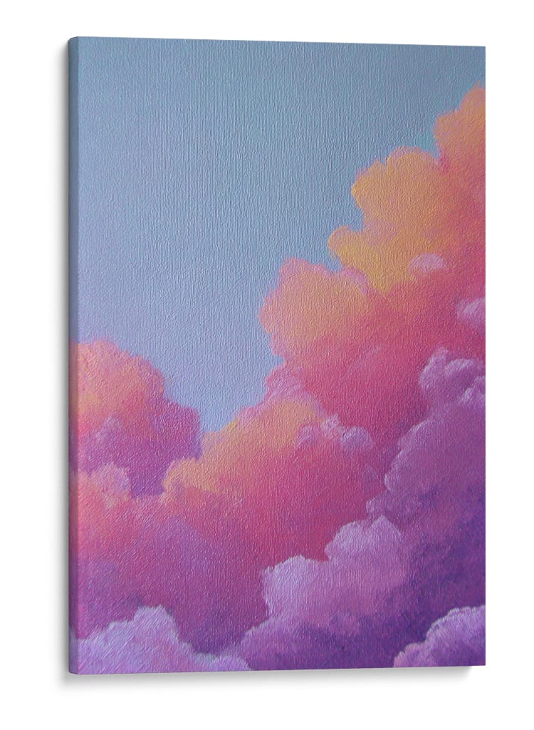 Nubes rosadas en el atardecer - DIEGO D L | Cuadro decorativo de Canvas Lab