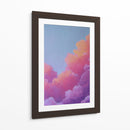 Nubes rosadas en el atardecer - DIEGO D L | Cuadro decorativo de Canvas Lab