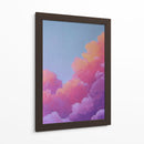 Nubes rosadas en el atardecer - DIEGO D L | Cuadro decorativo de Canvas Lab