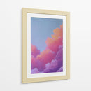 Nubes rosadas en el atardecer - DIEGO D L | Cuadro decorativo de Canvas Lab