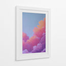 Nubes rosadas en el atardecer - DIEGO D L | Cuadro decorativo de Canvas Lab