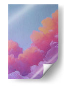Nubes rosadas en el atardecer - DIEGO D L | Cuadro decorativo de Canvas Lab