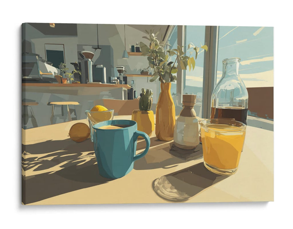 Desayuno - DIEGO D L | Cuadro decorativo de Canvas Lab