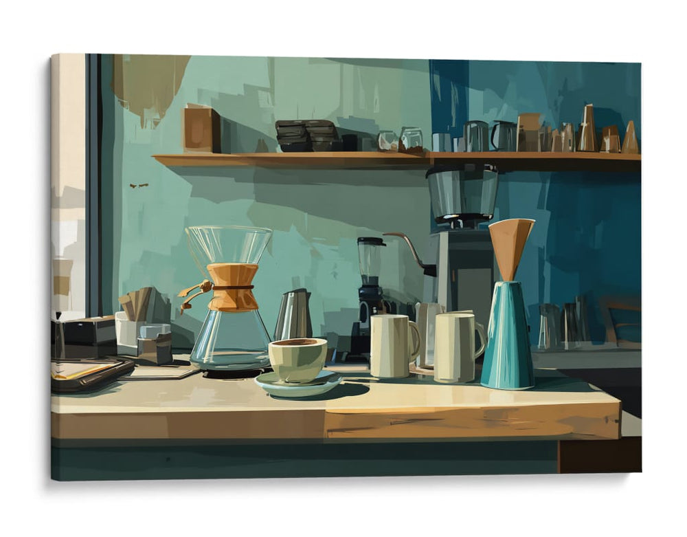 Estilos de café I - DIEGO D L | Cuadro decorativo de Canvas Lab