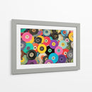 Discos colores vibrantes - DIEGO D L | Cuadro decorativo de Canvas Lab