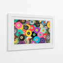 Discos colores vibrantes - DIEGO D L | Cuadro decorativo de Canvas Lab