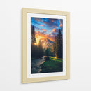 Amanecer Dorado - Puffy Design | Cuadro decorativo de Canvas Lab