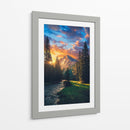 Amanecer Dorado - Puffy Design | Cuadro decorativo de Canvas Lab