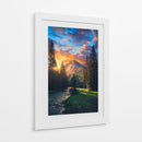 Amanecer Dorado - Puffy Design | Cuadro decorativo de Canvas Lab