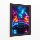 Infierno de Neón - Sae Art | Cuadro decorativo de Canvas Lab