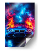 Infierno de Neón - Sae Art | Cuadro decorativo de Canvas Lab