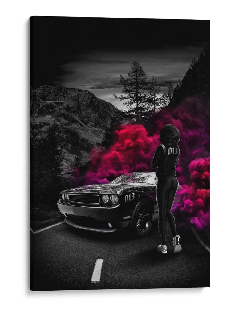 Rebelión Oscura - Sae Art | Cuadro decorativo de Canvas Lab
