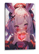 Corazón de Neón - Sae Art | Cuadro decorativo de Canvas Lab