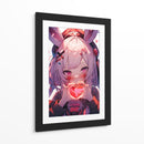 Corazón de Neón - Sae Art | Cuadro decorativo de Canvas Lab