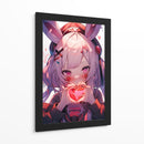 Corazón de Neón - Sae Art | Cuadro decorativo de Canvas Lab