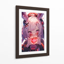 Corazón de Neón - Sae Art | Cuadro decorativo de Canvas Lab