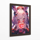 Corazón de Neón - Sae Art | Cuadro decorativo de Canvas Lab