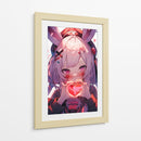 Corazón de Neón - Sae Art | Cuadro decorativo de Canvas Lab