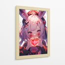 Corazón de Neón - Sae Art | Cuadro decorativo de Canvas Lab
