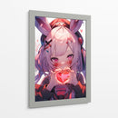 Corazón de Neón - Sae Art | Cuadro decorativo de Canvas Lab