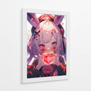 Corazón de Neón - Sae Art | Cuadro decorativo de Canvas Lab