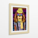 Sabueso Retro - Sae Art | Cuadro decorativo de Canvas Lab