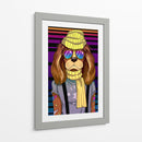 Sabueso Retro - Sae Art | Cuadro decorativo de Canvas Lab